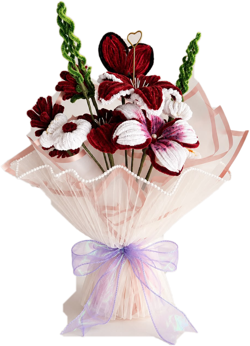 Everlasting handmade bouquet — view 2