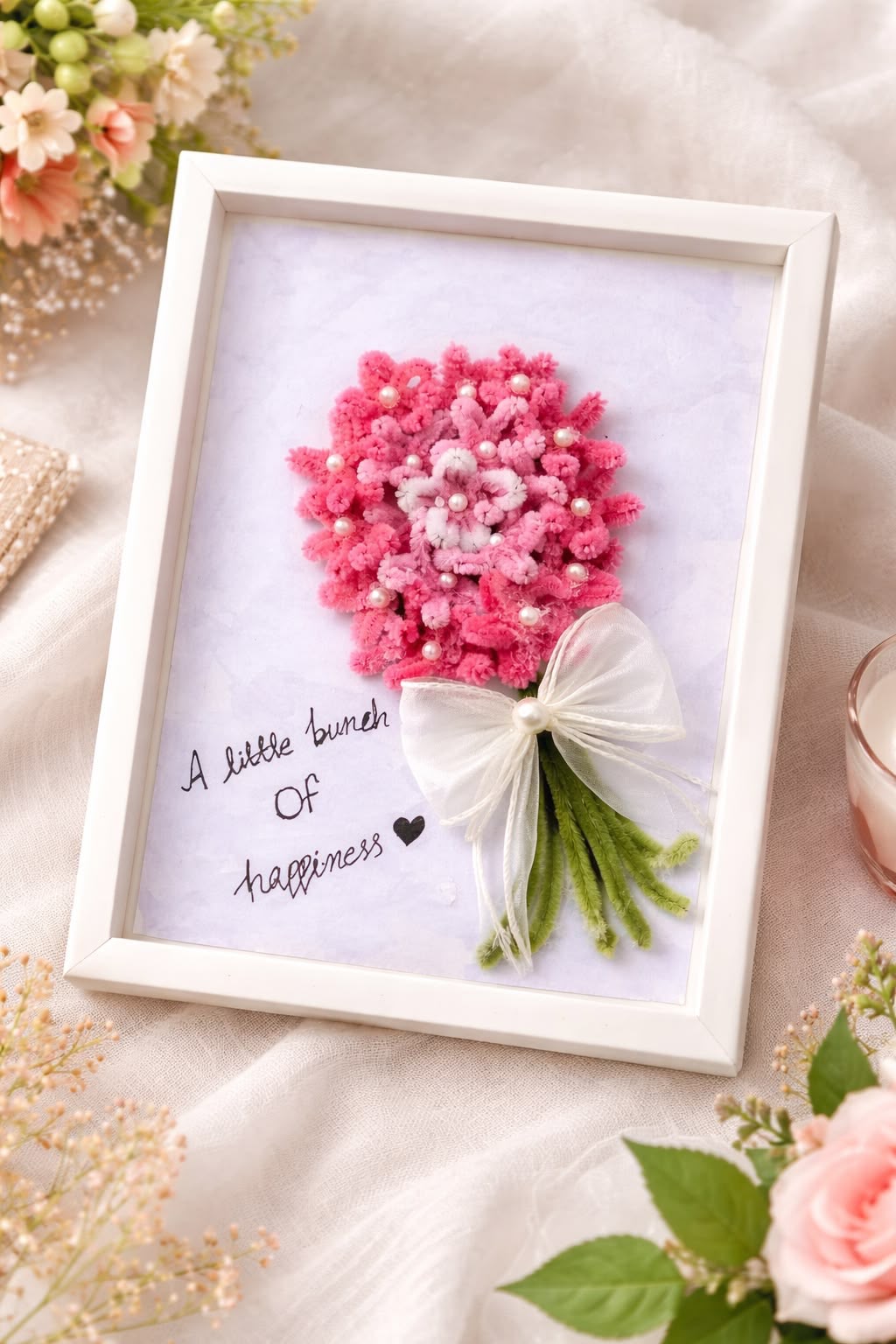Mini Frame — small handmade flower keepsake